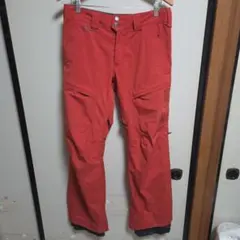 BURTON ak スノーボードパンツ　GORE-TEX　使用感有り　レッド　S