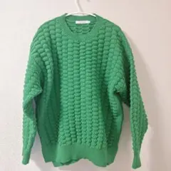 AMERICAN HOLIC グリーン ニット Lサイズ