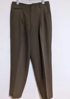 90s monsieur NICOLE スラックス ブラウン M 古着