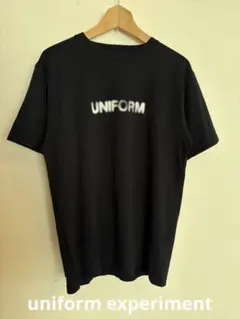 uniform experiment tシャツ ネイビー