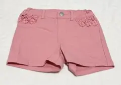 【エルフィンドール】ポケット花柄のかわいいショートパンツ120センチ美品