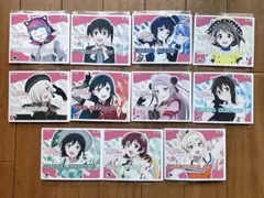 サントリー ラベル缶 虹ヶ咲学園スクールアイドル同好会 ステッカー 11枚