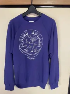 Hanes スウェット パープル L 80s ビンテージ