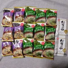即席みそ汁　お吸い物　詰め合わせのサムネイル