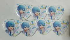 すとぷり　ころん　ハートの缶バッチ　7周年　Anniversary 等身