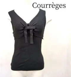 Courrèges ブラックタンクトップのサムネイル