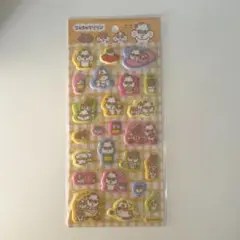 サンリオ　コロコロクリリン　シール　シール帳　ぷっくり　スピンズ　メリング