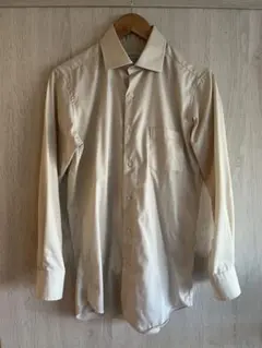 ユナイテッドアローズ　長袖シャツ ベージュ　ドレスシャツ　ワイシャツ