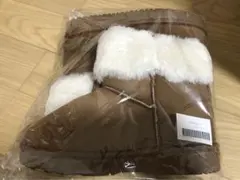 ファー付きムートンブーツ