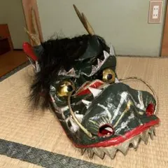 ヤマタノオロチ 八岐大蛇 龍 備中神楽 神楽面 伝統芸能 伝統工芸のサムネイル