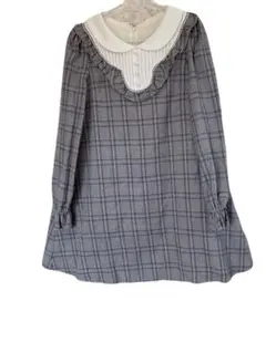 【secret honey】ヨークの膝丈ワンピース