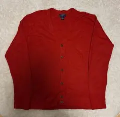 DOCKERS ドッカーズ カーディガン Mサイズ　メンズ 赤