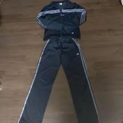 美品♥adidas♥ ジャージ上下セット 黒レディース