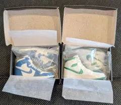 NIKE Air Jordan 1 ミニチュアコレクション STORM BLUE