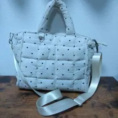 ニコアンド　キルトトートーバッグ