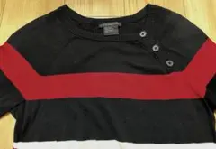 Armani Exchange コットン変形ヘンリーネックニットのサムネイル