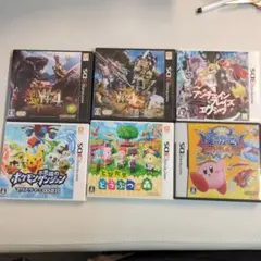 ニンテンドー３DS5本　　DS1本