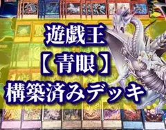 遊戯王　青眼の白龍　手札誘発入り　構築デッキ　EX　15枚　メイン40枚プレイ用 遊戯王 青眼の白龍 手札誘発入り 構築デッキ EX 15枚 メイン40枚プレイ