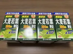 【エビちゃん様専用】山本漢方製薬 青汁 大麦若葉粒 100％280粒 4個セットのサムネイル