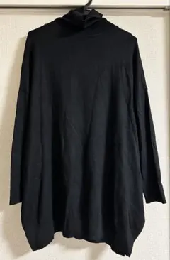 coca コカ タートル セーター 黒 ブラック