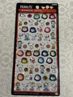 PEANUTS スヌーピー ボンボンドロップシールmini