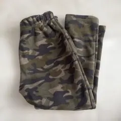 迷彩柄裏起毛ボトムス