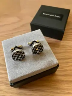 Ermenegildo Zegna Onyx / MOP カフリンクス