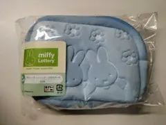 タイトーくじ　ミッフィー　C賞　ポーチ　青