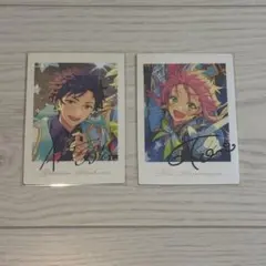 あんスタ　10周年展示会　ぱしゃっつ　GiGOポストカード　桃李　弓弦