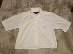 Ralph Lauren 半袖シャツ ホワイト　BLAKE