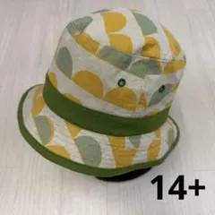 14+ ICHiyon PLUS バケットハット 麻混 ハーフサークル柄のサムネイル