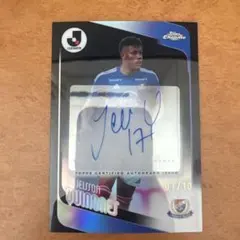 Topps Chrome Jリーグ ジェイソン・キニョネス直筆サイン 10枚限定