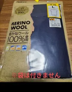 美品　ワークマン　メリノウール 半袖Tシャツ Lサイズ黒