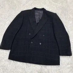 LANVIN PARIS ダブルスーツ ダブルジャケット チェック柄ジャケットのサムネイル