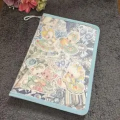 ☆のいさま専用☆0429-01　A5サイズ6穴バインダーおすそ分けファイル♪ おすそ分けファイル♪ 6穴バインダー ファスナー付き♡ (A5サイズ