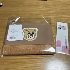 FEILER フェイラー オールドテディ ワッペンポーチ ベージュ