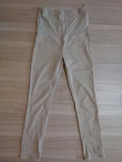 UNIQLO マタニティレギンスパンツ L ベージュ