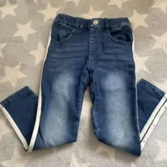 MPS デニムパンツ サイズ110 サイドストライプ