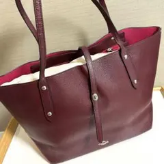 COACH バーガンディ トートバッグ　コーチ