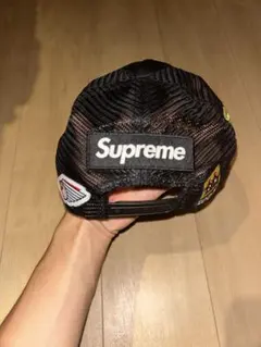 1日限定値引　SupremexSpongeBob blackシュプのキャップです