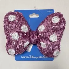 【完売品】ディズニーシー　ディズニーランド　ミニー　リボン　ヘアゴム