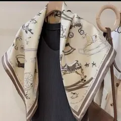 ご購入前にコメントをよろしくお願いします No.2 カシミア シルク大判