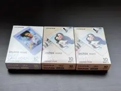 富士フイルム instax mini インスタントフィルム 3パック