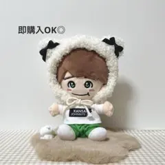 なにわ男子　ちびぬい　はぴぬい　ぬい服(ホワイト)のサムネイル