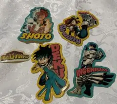 ジャンプGIGA ヒロアカ　1A仲良し組セット　ステッカーシール