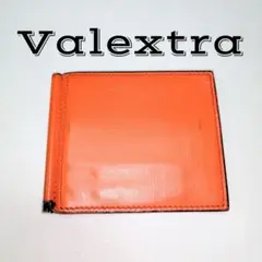 Valextra レザー マネークリップ レッド Valextra レザー マネークリップ レッド 財布＆革小物