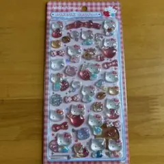 キティ　ボンボンドロップシール