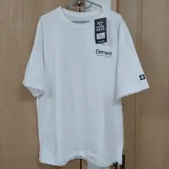 最終お値下げ！新品・未使用　Element バックプリントTシャツ ホワイト　Lのサムネイル