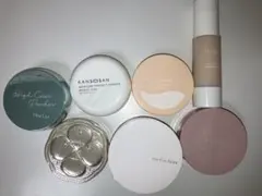 化粧下地、クッションファンデーション、パウダー類セット