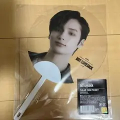 ★TXT ヒュニンカイ クリアミニピケット 透明 うちわ